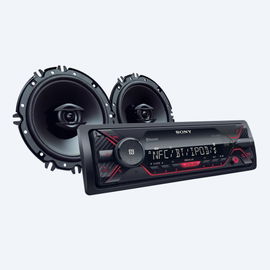 Receptor multimedia BLUETOOTH® con parlantes de 16 cm