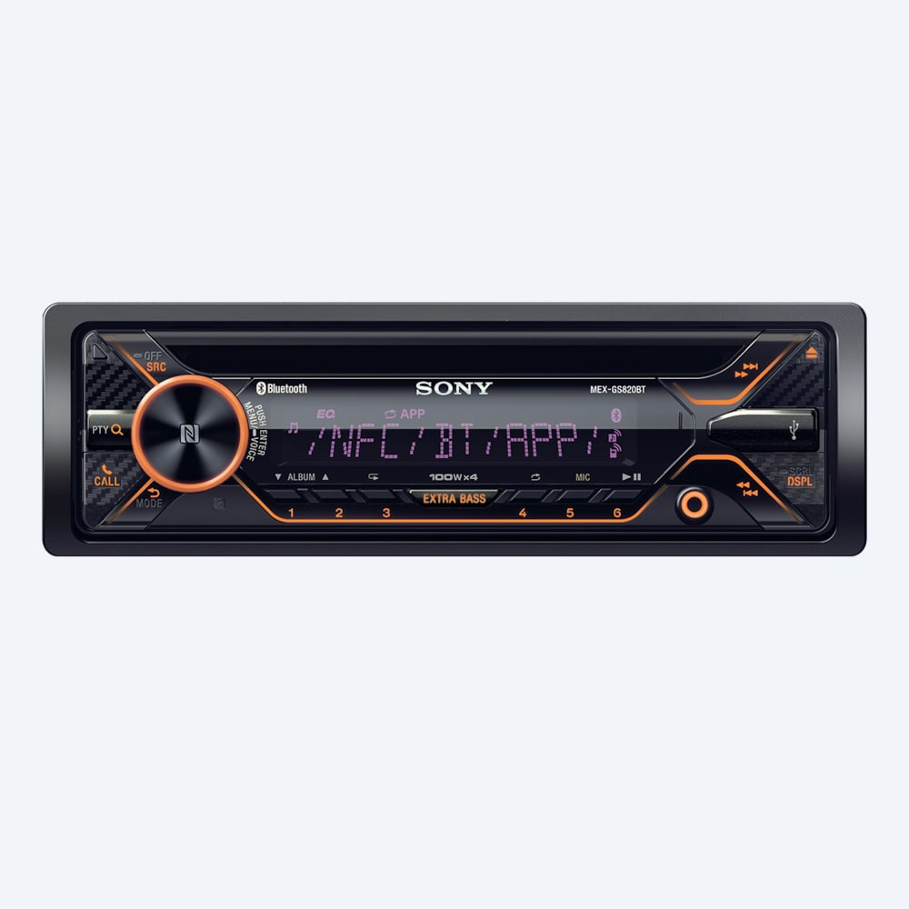 Radio para auto de CD con BLUETOOTH® con potencia de 100 W Radio para auto de CD con BLUETOOTH® con potencia de 100 W