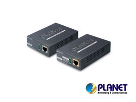 Kit Transmisor y Receptor PoE de Largo Alcance sobre UTP a 2 hilos hasta 500m Kit Transmisor y Receptor PoE de Largo Alcance sobre UTP a 2 hilos hasta 500m