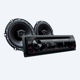 Radio para auto BLUETOOTH® con 2 Parlantes de 6,5 pulg.