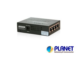 Inyector high PoE 802.3af/at de 4 puertos 10/100/1000 Mbps Inyector high PoE 802.3af/at de 4 puertos 10/100/1000 Mbps