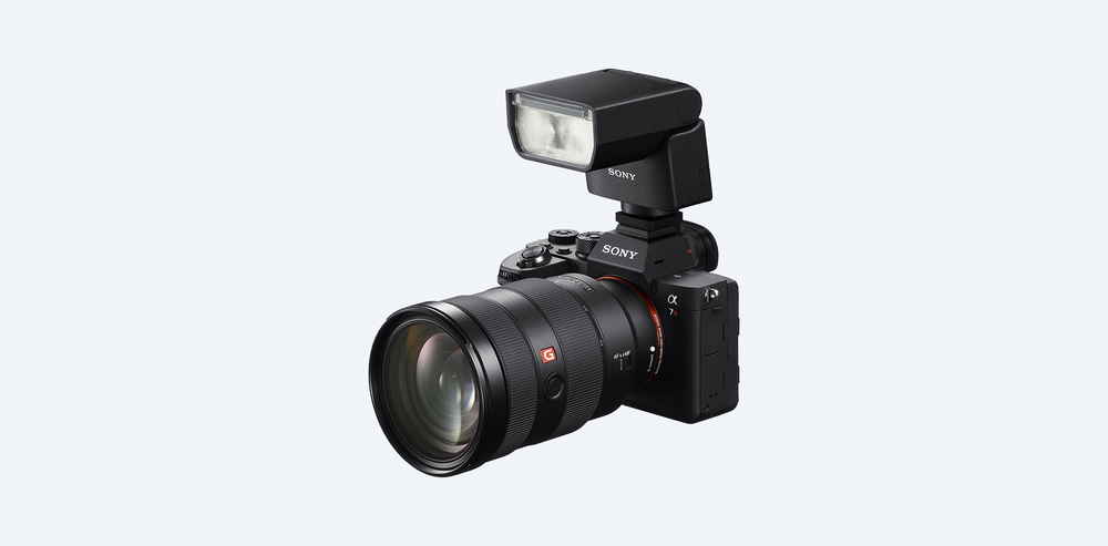 FLASH SONY HVL-F45RM CON RECEPTOR INALÁMBRICO Y LED DE VÍDEO