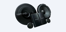 Parlantes de componente de 2 vías, de 16 cm (6,3