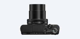 Cámara compacta RX100 V premium con sensor tipo 1.0 y rendimiento de AF superior