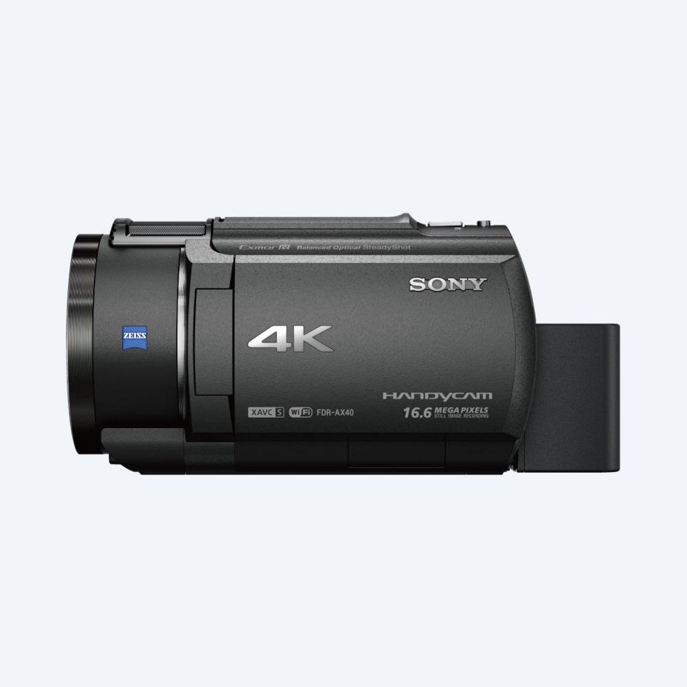 Handycam® 4K AX40 con sensor Exmor R™ CMOS Handycam® 4K AX40 con sensor Exmor R™ CMOS