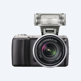 Flash externo para cámaras con lentes intercambiables α