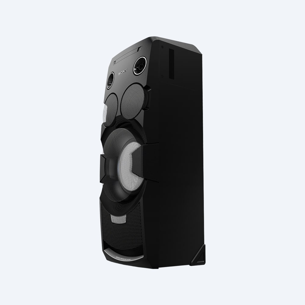 Sistema de audio en casa de alta potencia con tecnología BLUETOOTH® Sistema de audio en casa de alta potencia con tecnología BLUETOOTH®