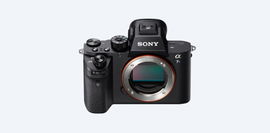 Cámara α7S II con montura E y sensor full-frame Cámara α7S II con montura E y sensor full-frame