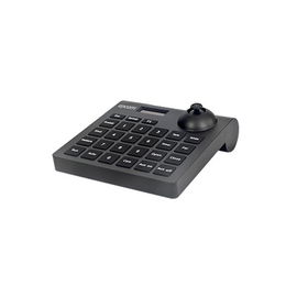 Mini Teclado controlador PTZ con pantalla LCD y joystick altamente resistente Mini Teclado controlador PTZ con pantalla LCD y joystick altamente resistente