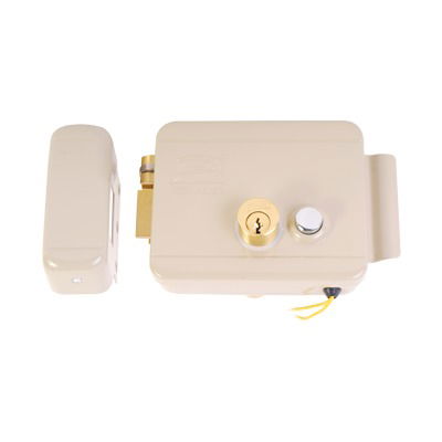 Cerradura Eléctrica / Incluye Llave /Con Botón integrado / Izquierda / Exterior Cerradura Eléctrica / Incluye Llave /Con Botón integrado / Izquierda / Exterior