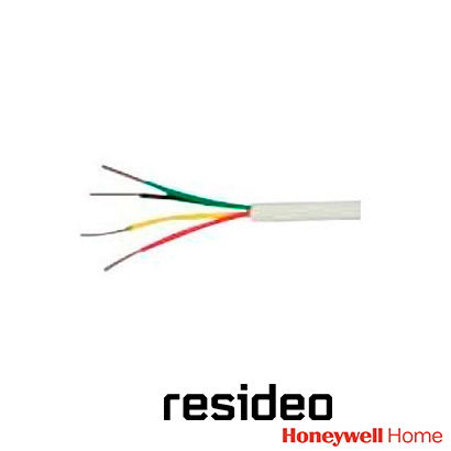 CABLE DE ALARMA RESIDEO 11031101 4 CONDUCTORES/ CALIBRE 22/ COLOR EXTERNO BLANCO/ COLOR INTERNO NEGRO, ROJO, AMARILLO, VERDE/ TIPO ALAMBRE/ COBRE SOLIDO/ BOBINA DE 305MTS/ ***PRECIO ESPECIAL POR MAYOREO***