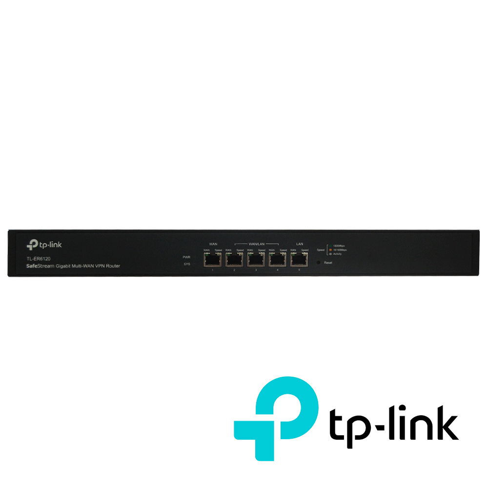 Router Gigabit VPN, balanceo de cargas, 1 puerto LAN Gigabit, 1 puerto WAN Gigabit, 3 puertos Auto configurables LAN/WAN, 150,000 Sesiones Concurrentes Router Gigabit VPN, balanceo de cargas, 1 puerto LAN Gigabit, 1 puerto WAN Gigabit, 3 puertos Auto configurables LAN/WAN, 150,000 Sesiones Concurrentes