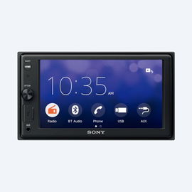 Radio para auto con pantalla táctil de 15,7 cm (6,2 pulg.) con Bluetooth® y WebLink™ Cast Radio para auto con pantalla táctil de 15,7 cm (6,2 pulg.) con Bluetooth® y WebLink™ Cast