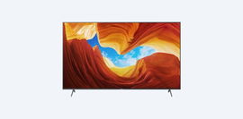 X-Motion Clarity, 139 cm/55 pulg., modo automático, bisel negro, soporte plateado oscuro