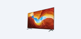 X-Motion Clarity, 139 cm/55 pulg., modo automático, bisel negro, soporte plateado oscuro