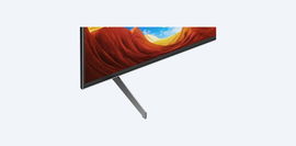 X-Motion Clarity, 139 cm/55 pulg., modo automático, bisel negro, soporte plateado oscuro