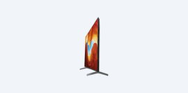 X-Motion Clarity, 139 cm/55 pulg., modo automático, bisel negro, soporte plateado oscuro