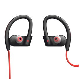 Jabra Sport Pace - Auriculares internos con micro - en oreja - montaje encima de la oreja - Bluetooth - inalámbrico - rojo