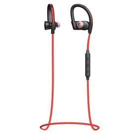 Jabra Sport Pace - Auriculares internos con micro - en oreja - montaje encima de la oreja - Bluetooth - inalámbrico - rojo