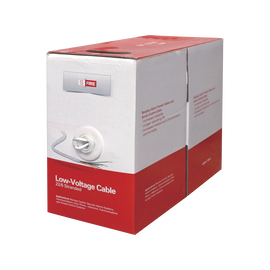 Reel wire 1000 ft, 22 gauge, 6 conductors for applications Alarm / Access Control / Automation / Intercoms and Doorphone