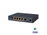 Switch No Administrable 4 Puertos 10/100/1000T 802.3at PoE + 2 Puertos 10/100/1000T de Uplink para Escritorio