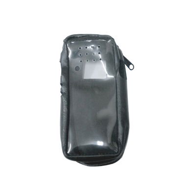 Funda Reforzada de piel, lazo para cinto, ventana plástica y cierre lateral / IC-F3161DS, IC-F4161DS. Funda Reforzada de piel, lazo para cinto, ventana plástica y cierre lateral / IC-F3161DS, IC-F4161DS.