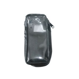 Funda Reforzada de piel, lazo para cinto, ventana plástica y cierre lateral / IC-F3161DS, IC-F4161DS. Funda Reforzada de piel, lazo para cinto, ventana plástica y cierre lateral / IC-F3161DS, IC-F4161DS.