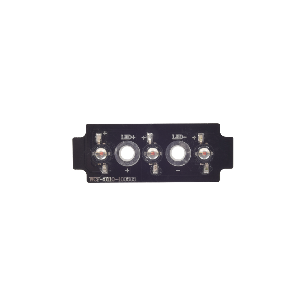 Tablilla de reemplazo con 3 LED Rojo para XLL1084