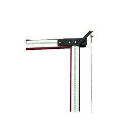 Articulation for Mast with LED Illumination for Right-arm Barrier