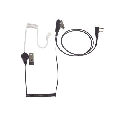 Lapel Microphone - Earphone with Acoustic Clear Tube for ICOM IC-F11/ 14/ 3021/ 3013/ 3103/ 3003
