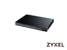 SWITCH ZYXEL GS1920-48HP 48 PUERTOS RJ45 10/100/1000 Mbps CON POE AF/AT + 4 PUERTOS COMBO RJ45/SFP 1000 Mbps + 2 PUERTOS SFP 1000 Mbps ADMINISTRABLE-L2 GS1920-48HP ENERGIA TOTAL 375W COMPATIBLE CON NEBULA SOLO SWITCH VERSION 2