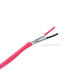 Bobina de 305 metros de alambre calibre 16 AWG, con blindaje, en 2 hilos, tipo FPLP-CL2P, resistente al fuego, color rojo, para sistemas contra incendio o sistemas de evacuación. Bobina de 305 metros de alambre calibre 16 AWG, con blindaje, en 2 hilos, tipo FPLP-CL2P, resistente al fuego, color rojo, para sistemas contra incendio o sistemas de evacuación.