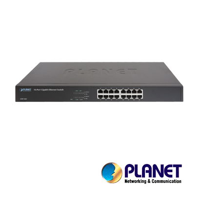 Switch no administrable gigabit de 16 puertos 10/100/1000Mbps