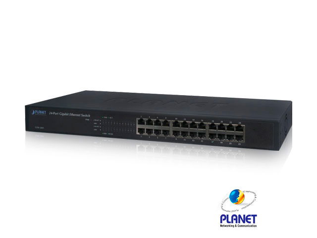 Switch no administrable gigabit de 24 puertos 10/100/1000 Mbps Switch no administrable gigabit de 24 puertos 10/100/1000 Mbps
