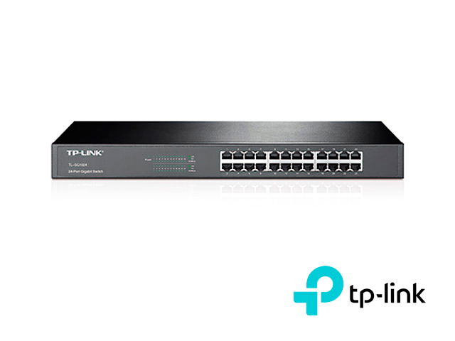 Switch Gigabit no administrable de 24 puertos 10/100/1000 Mbps