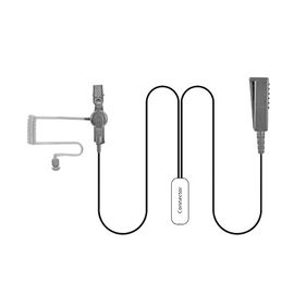 MICRÓFONO AUDÍFONO DE 2 CABLES P/ HYT PD-702/ 706/ 782/ 785/ 786/ PT-580. MICRÓFONO AUDÍFONO DE 2 CABLES P/ HYT PD-702/ 706/ 782/ 785/ 786/ PT-580.