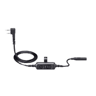 Headset Adapter PTT Cable for VOX, 2.5 mm Diam Headset Adapter PTT Cable for VOX, 2.5 mm Diam