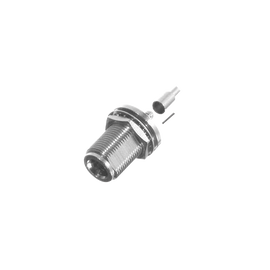 Conector N Hembra de Anillo para Chasis en 2D-Plano para cable RG-142/U.