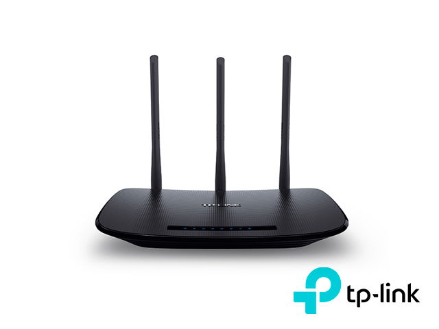 Router Inalámbrico 2.4 GHz, 450 Mbps, 3 antenas externas omnidireccional 5 dBi, 4 Puertos LAN 10/100 Mbps, 1 Puerto WAN 10/100 Mbps Router Inalámbrico 2.4 GHz, 450 Mbps, 3 antenas externas omnidireccional 5 dBi, 4 Puertos LAN 10/100 Mbps, 1 Puerto WAN 10/100 Mbps