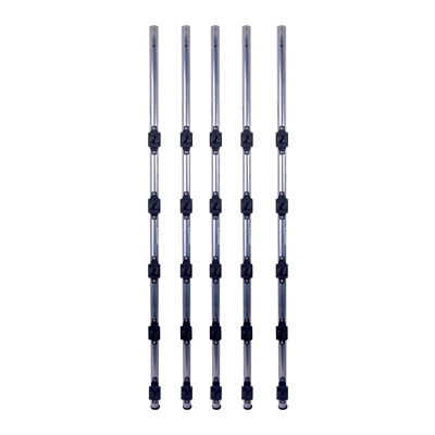 (5 Piezas) Poste de Paso de 1.2m para Cerca Electrificada de Tubo Galvanizado cal. 18 de 1 (5 Piezas) Poste de Paso de 1.2m para Cerca Electrificada de Tubo Galvanizado cal. 18 de 1