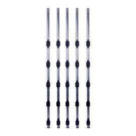 (5 Piezas) Poste de Paso de 1.2m para Cerca Electrificada de Tubo Galvanizado cal. 18 de 1 (5 Piezas) Poste de Paso de 1.2m para Cerca Electrificada de Tubo Galvanizado cal. 18 de 1