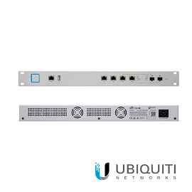 Ruteador UniFi para medianas y grandes empresas con funciones de firewall, soporta balanceo de carga y Fail Over entre 2 WAN