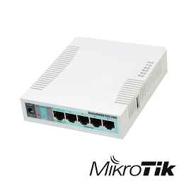 MikroTik RouterBOARD RB951G-2HnD - Punto de acceso inalámbrico - GigE - Wi-Fi - 2.4 GHz