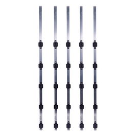 (5 Piezas) Poste de Paso de 1.2m para Cerca Electrificada de PTR Cuadrado de Aluminio de 1 (5 Piezas) Poste de Paso de 1.2m para Cerca Electrificada de PTR Cuadrado de Aluminio de 1