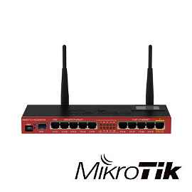 MikroTik RouterBOARD RB2011UiAS-2HnD-IN - Router - GigE - Wi-Fi - 2,4 GHz