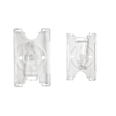 Porta Credencial Convertible (Horizontal/ Vertical) / Transparente Porta Credencial Convertible (Horizontal/ Vertical) / Transparente
