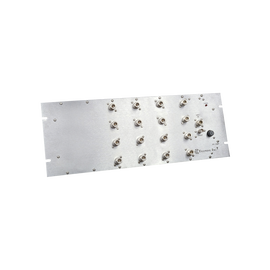 Multiacoplador para 400-512 MHz, 16 canales, 40 MHz de Ancho de Banda, 0-15 dB de Ganancia, N Hembras.