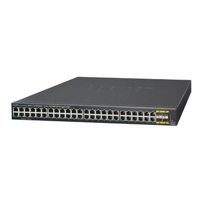 Switch Administrable de 48 puertos 10/100/1000T + 4 puertos SFP 100/1000X Switch Administrable de 48 puertos 10/100/1000T + 4 puertos SFP 100/1000X