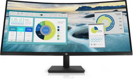 HP P34hc G4 - P-Series - monitor LED - curvado - 34