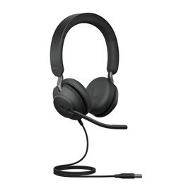 Jabra Evolve2 40 MS Stereo - Auricular - en oreja - cableado - USB-A - aislamiento de ruido - Certificado para Equipos de Microsoft Jabra Evolve2 40 MS Stereo - Auricular - en oreja - cableado - USB-A - aislamiento de ruido - Certificado para Equipos de Microsoft